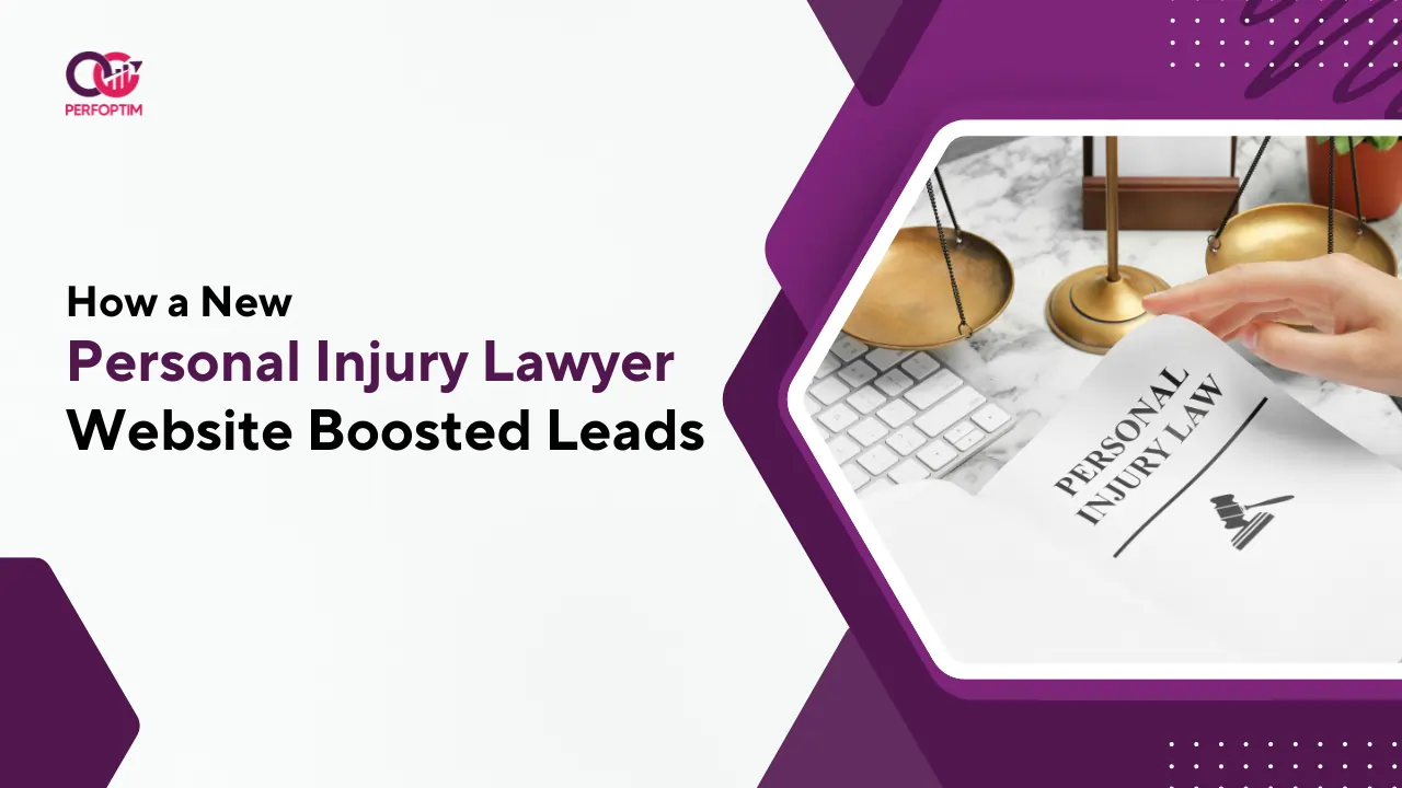 Personal injury lawyer website